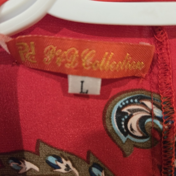 Satin Wrap Shirt. - Picture 3 of 9